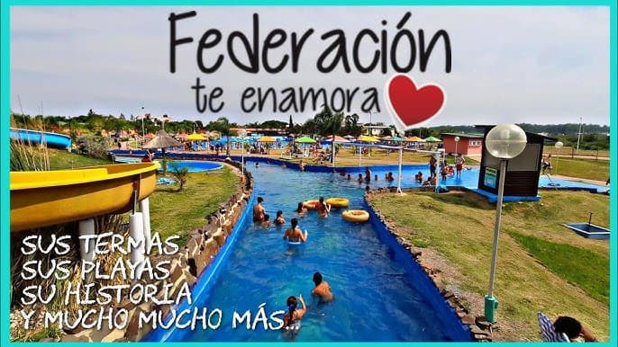 Las termas de Federación renuevan su parque acuático